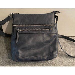 New Navy Blue INC International Concepts Shoulder Bag   #923